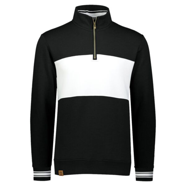 Men's All-American Fleece Colorblocked Quarter-Zip Sweatshirt Thumbnail