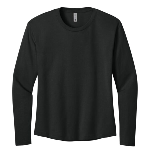 Women's Cotton Relaxed Long Sleeve Tee Thumbnail