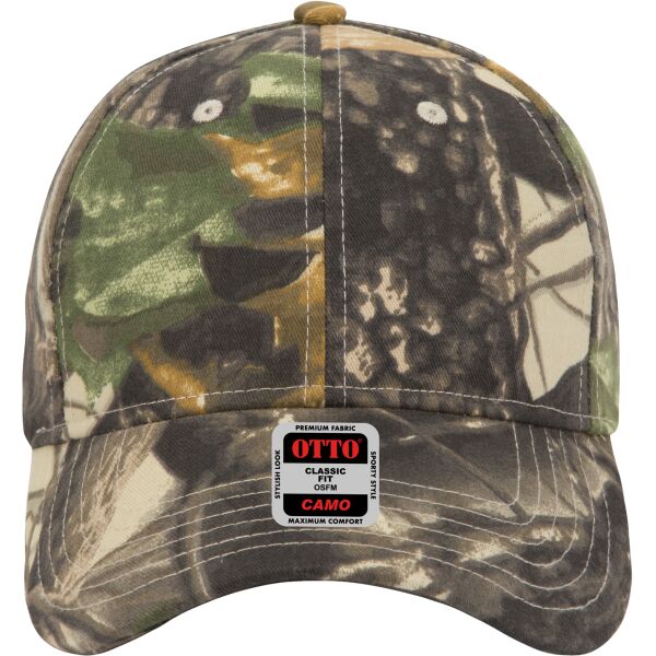 OTTO CAP® Camouflage 6 Panel Low Profile Baseball Cap Thumbnail