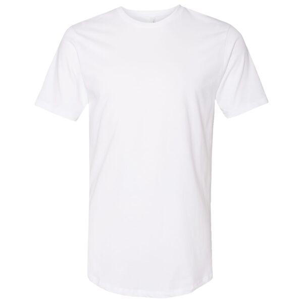 Men's Cotton Long Body T-Shirt Thumbnail