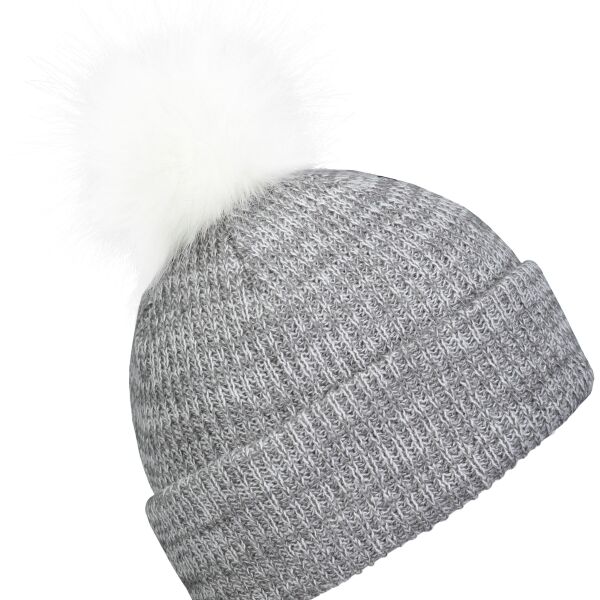 Faux Fur Pom Beanie Thumbnail