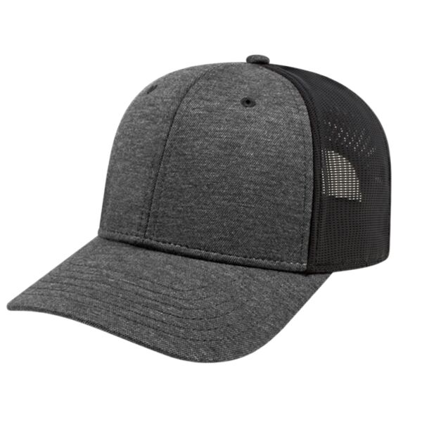 Polo Spandex with Knitted Mesh Cap Thumbnail