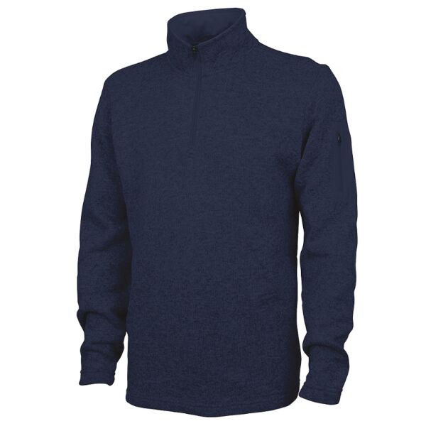 Men's Heathered Fleece Pullover Thumbnail